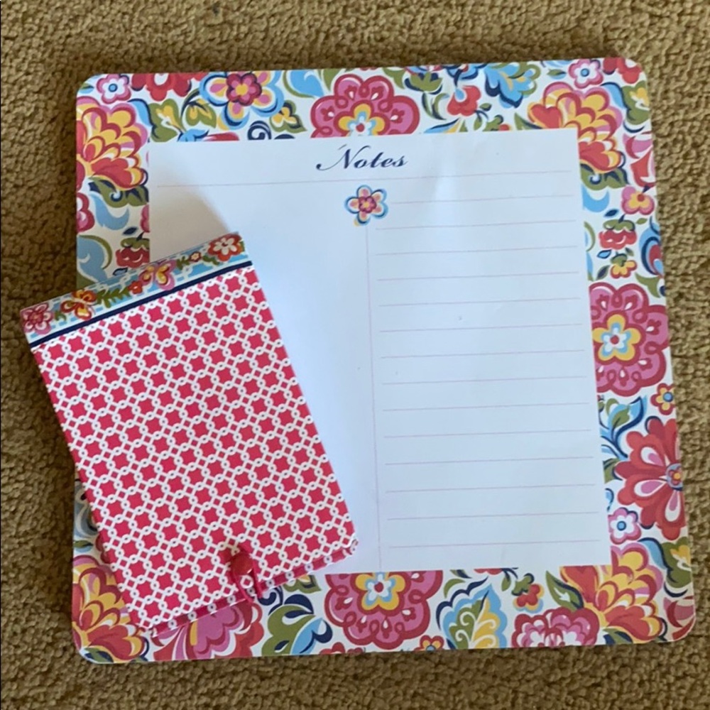 Vera Bradley Note Pad Set